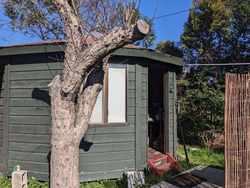 Cate's yurt