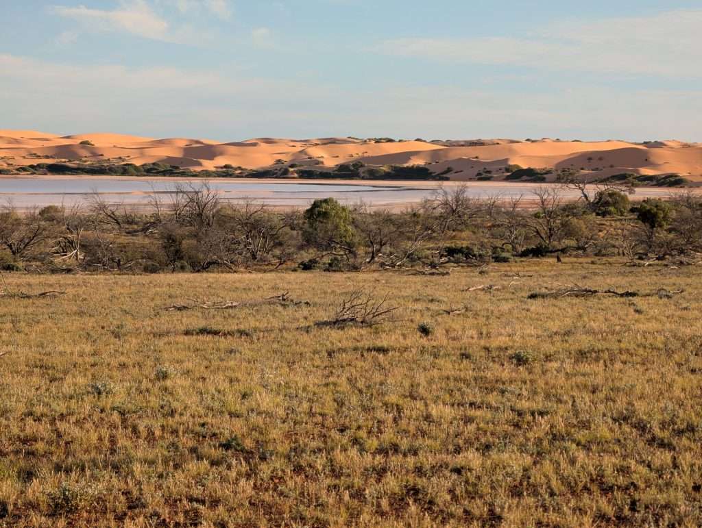 Beautiful sand dunes